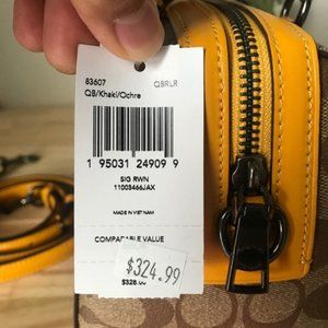 Coach 83607 Signature Rowan Satchel